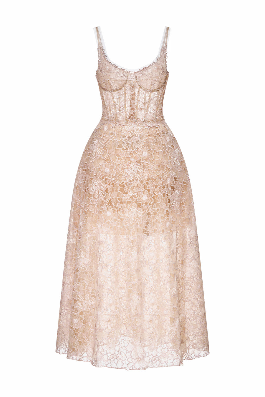 Seraphine Scoop Applique Maxi Dress 7