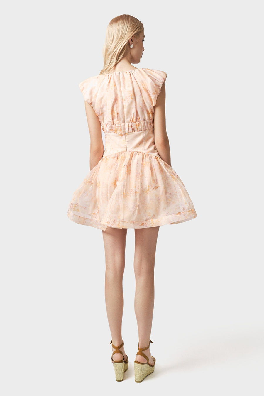 Heloise V-Neck Mini Dress 4