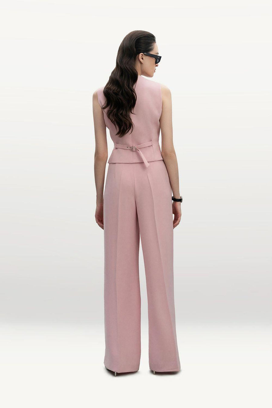 Donna Hourglass V-Neck Corduroy Vest 17