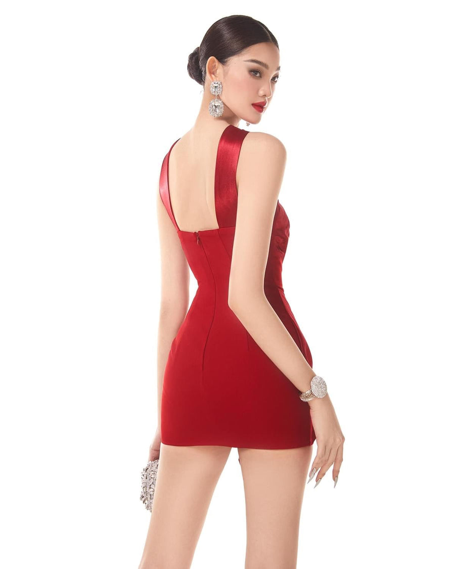 Mael Femme Wrap Mini Dress dress MAEL FEMME