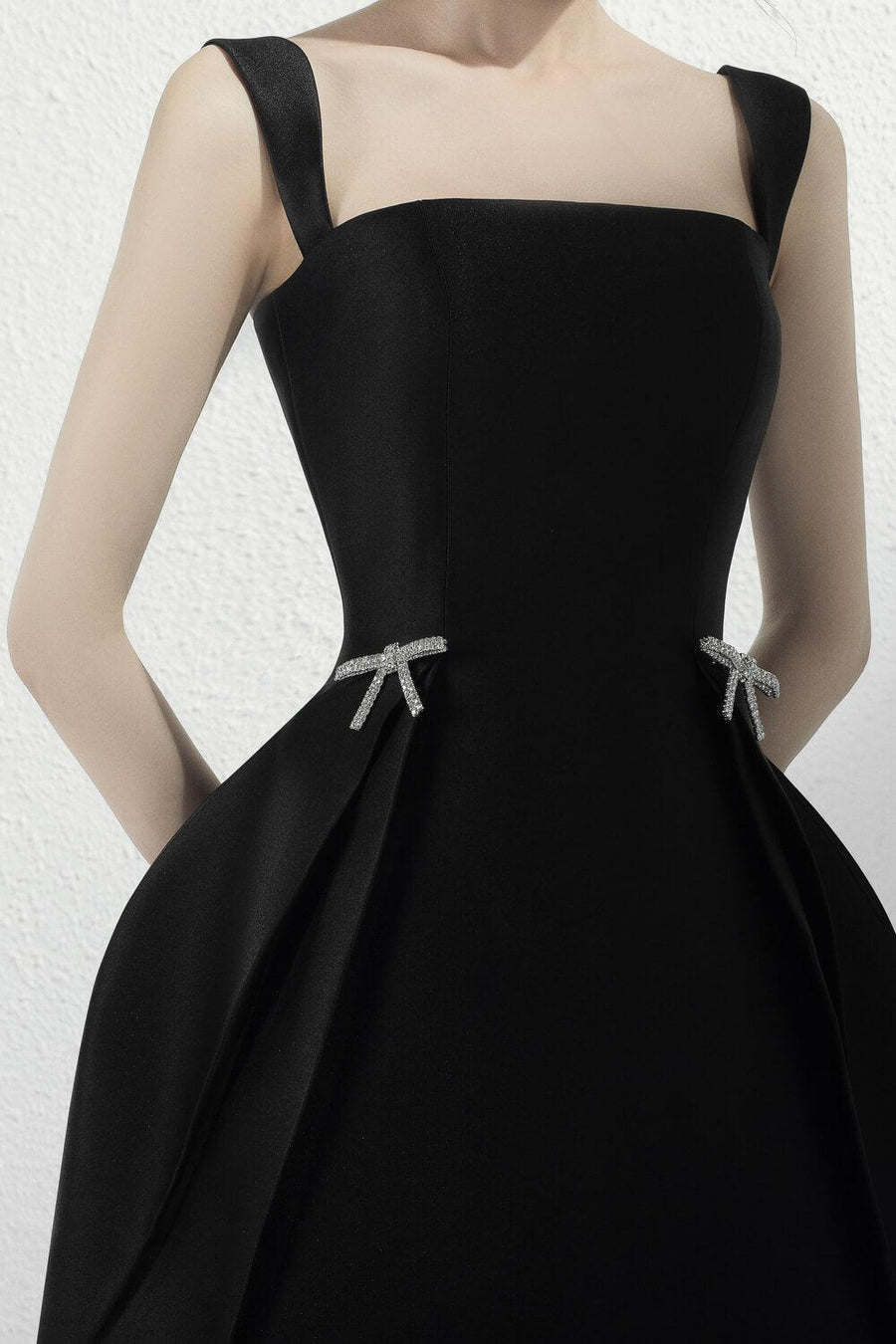 Elodie A-line Sleeveless Taffeta Midi Dress 6
