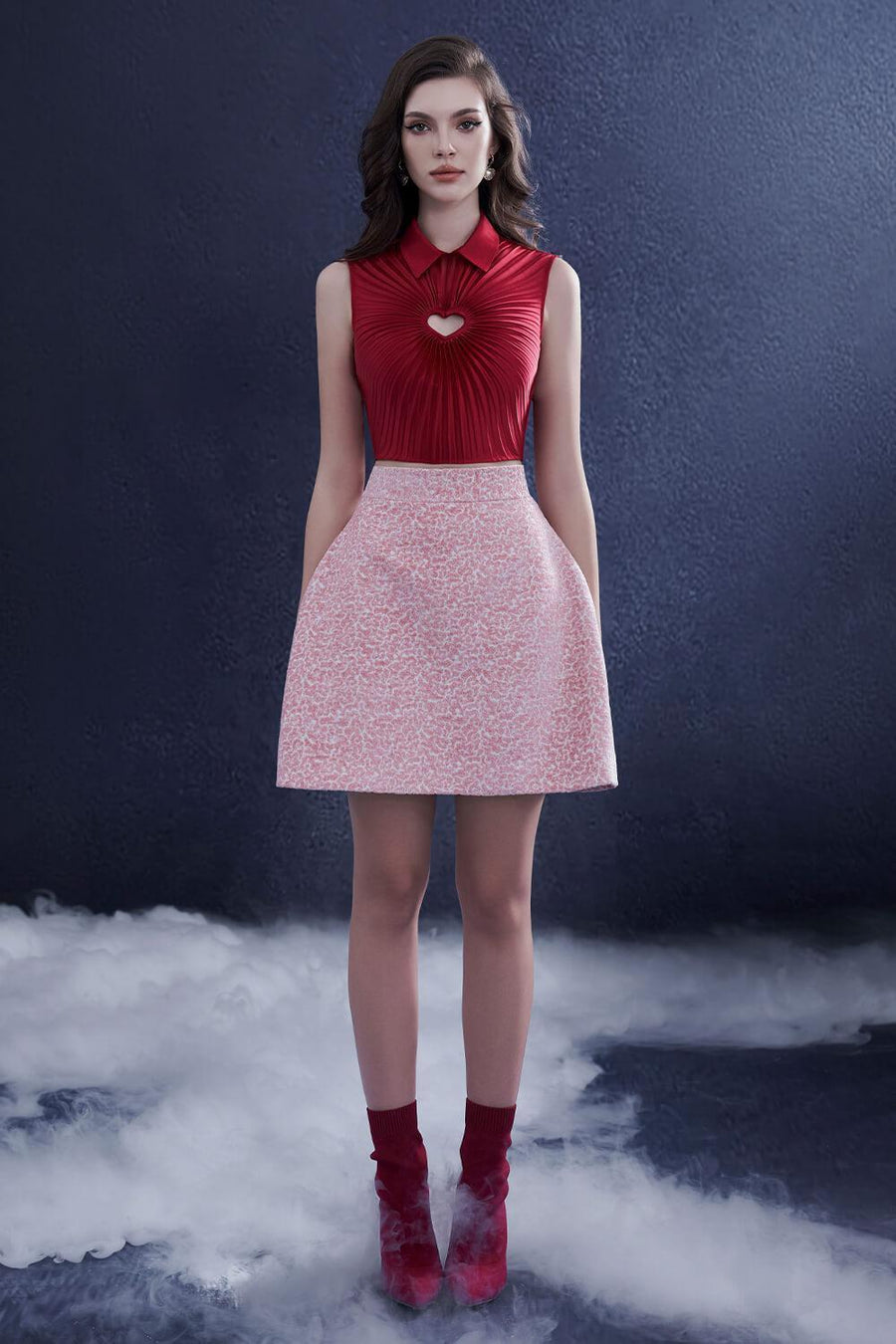 Enigma A-line Pleated Felt Mini Set 1