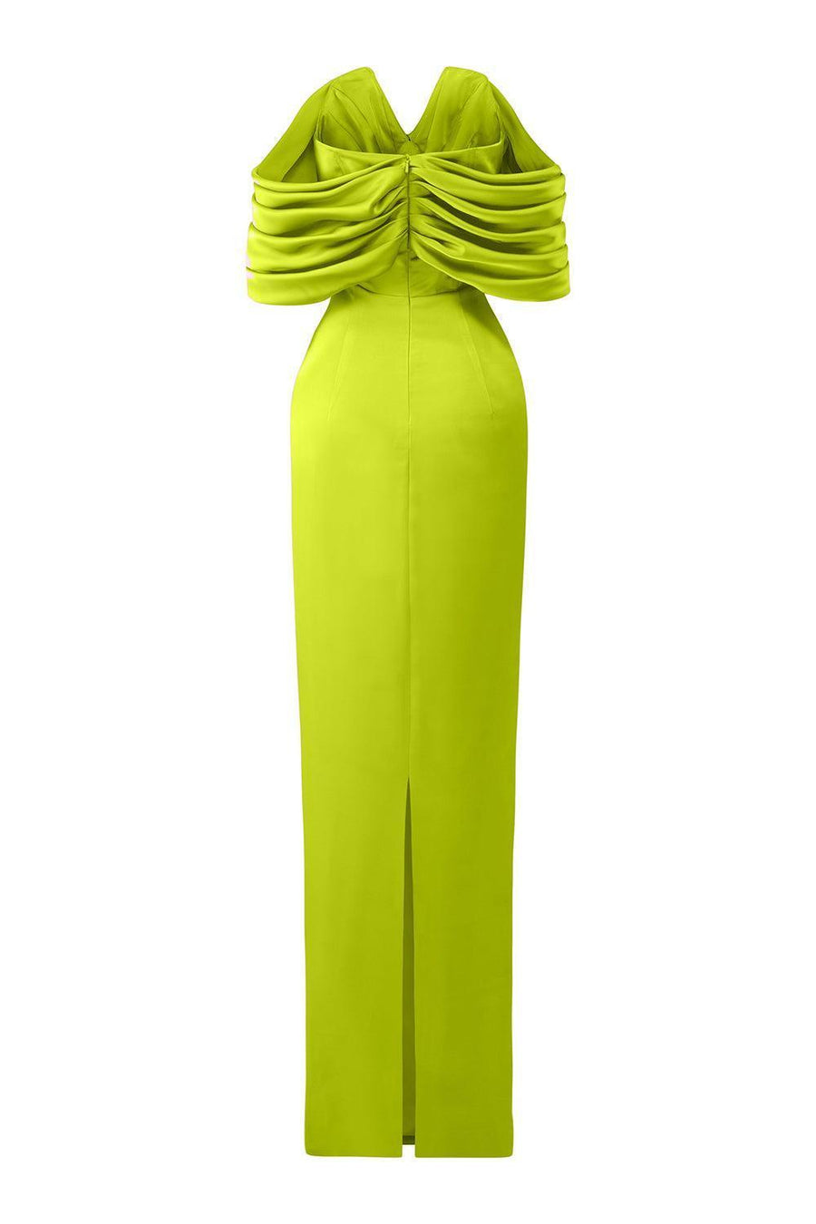 Equinox Sheath Off-Shoulder Silk Floor Length Dress Gown Dress I.H.F Atelier