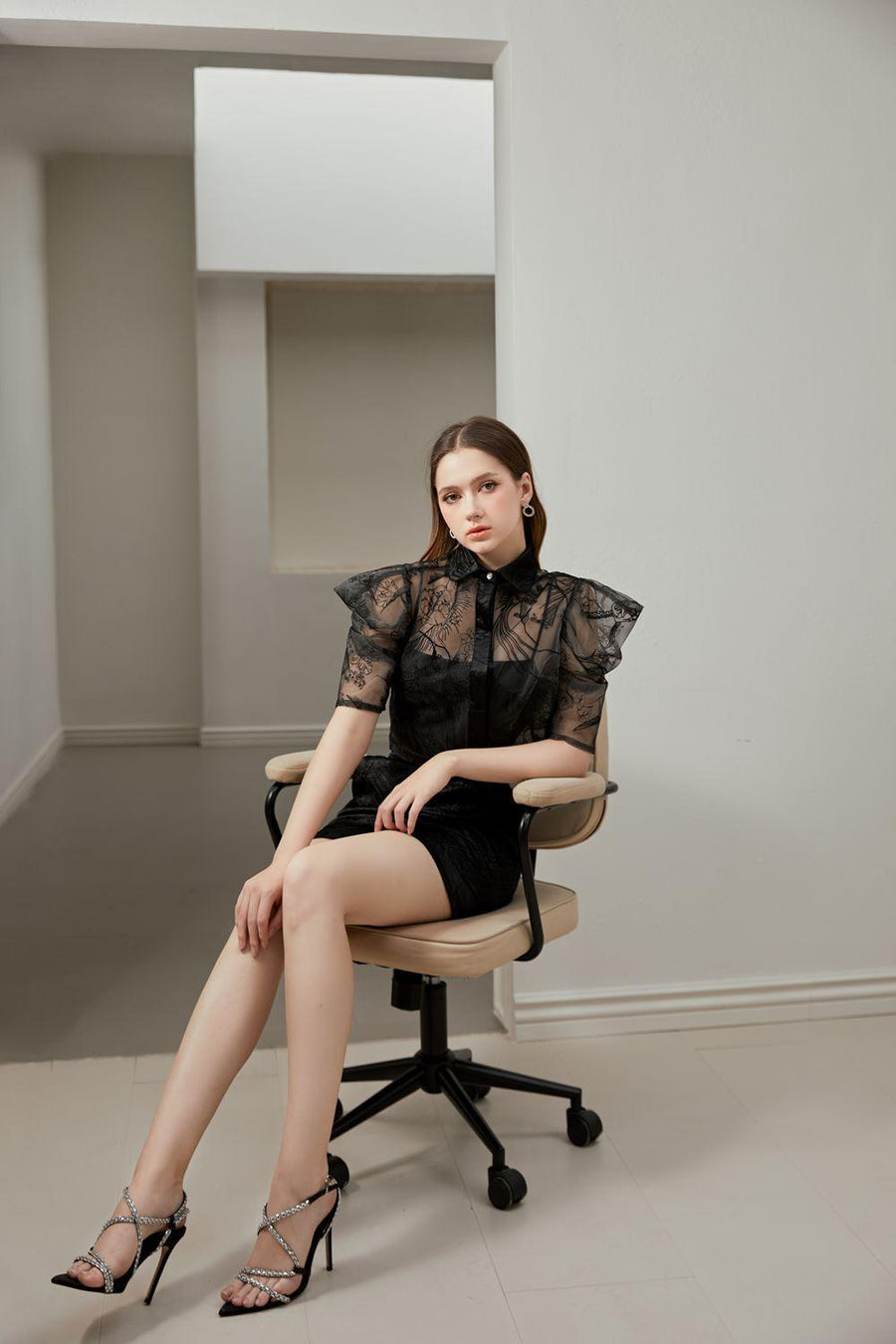 Fula A-line High Waist Kate Mini Skirt Skirt Darling Diva