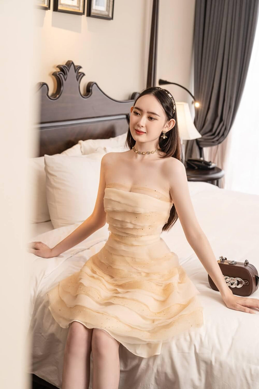 Groves Strapless Dress 10