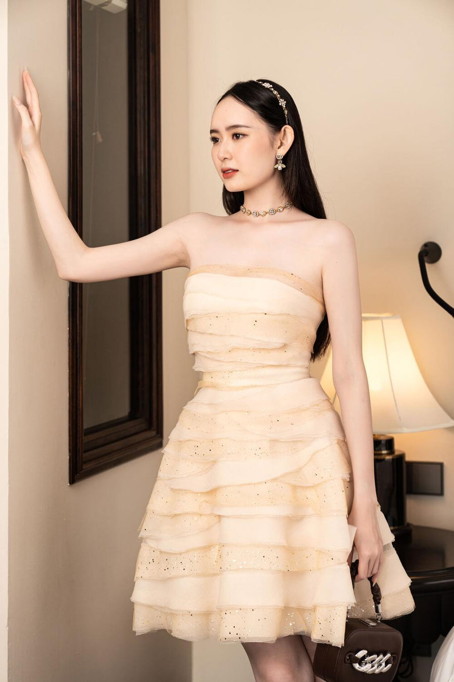 Groves Strapless Dress 11