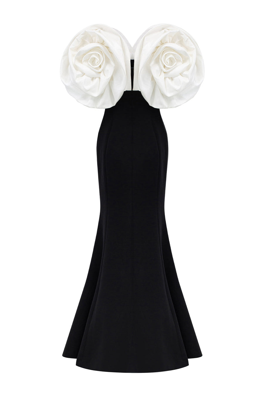 Isla Mermaid Floral Crepe Floor Length Dress Gown Dress I.H.F Atelier