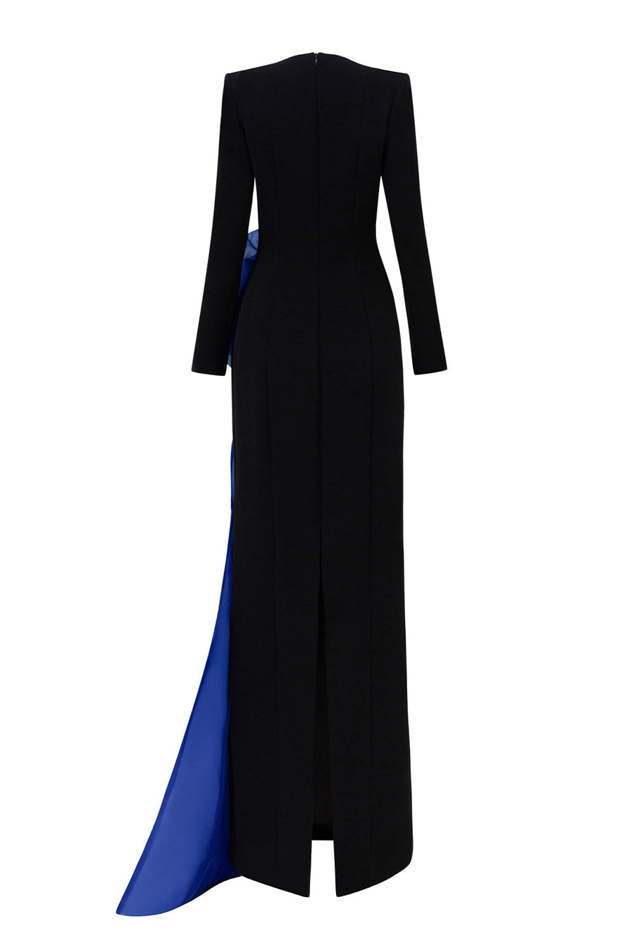 Azalea Sheath Floral Organza Crepe Floor Length Dress Gown Dress I.H.F Atelier