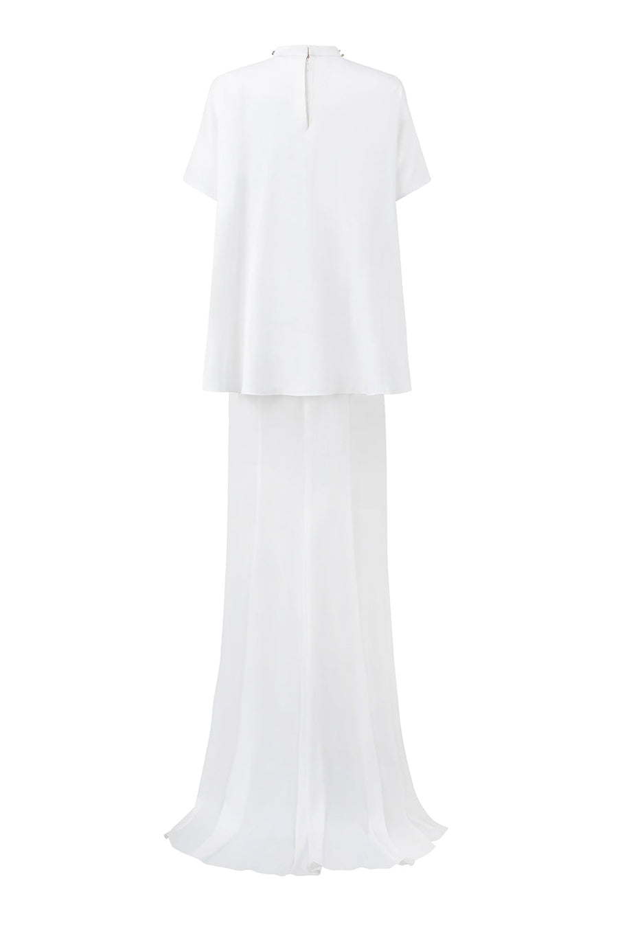 Espino Mermaid Asymmetric Poly Silk Floor Length Dress Gown Dress I.H.F Atelier