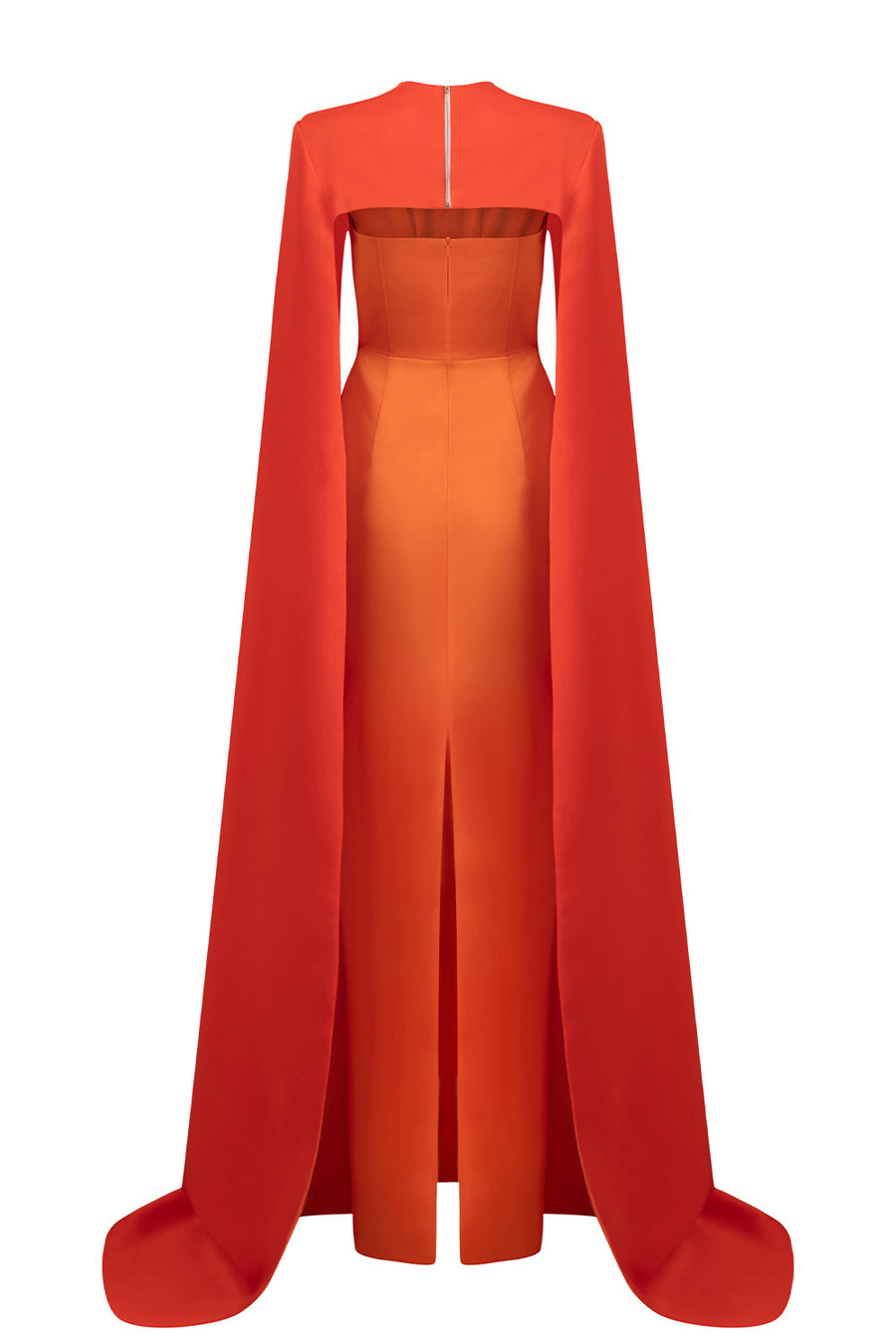 Elina Cape Corset Silk Floor Length Dress Gown Dress I.H.F Atelier