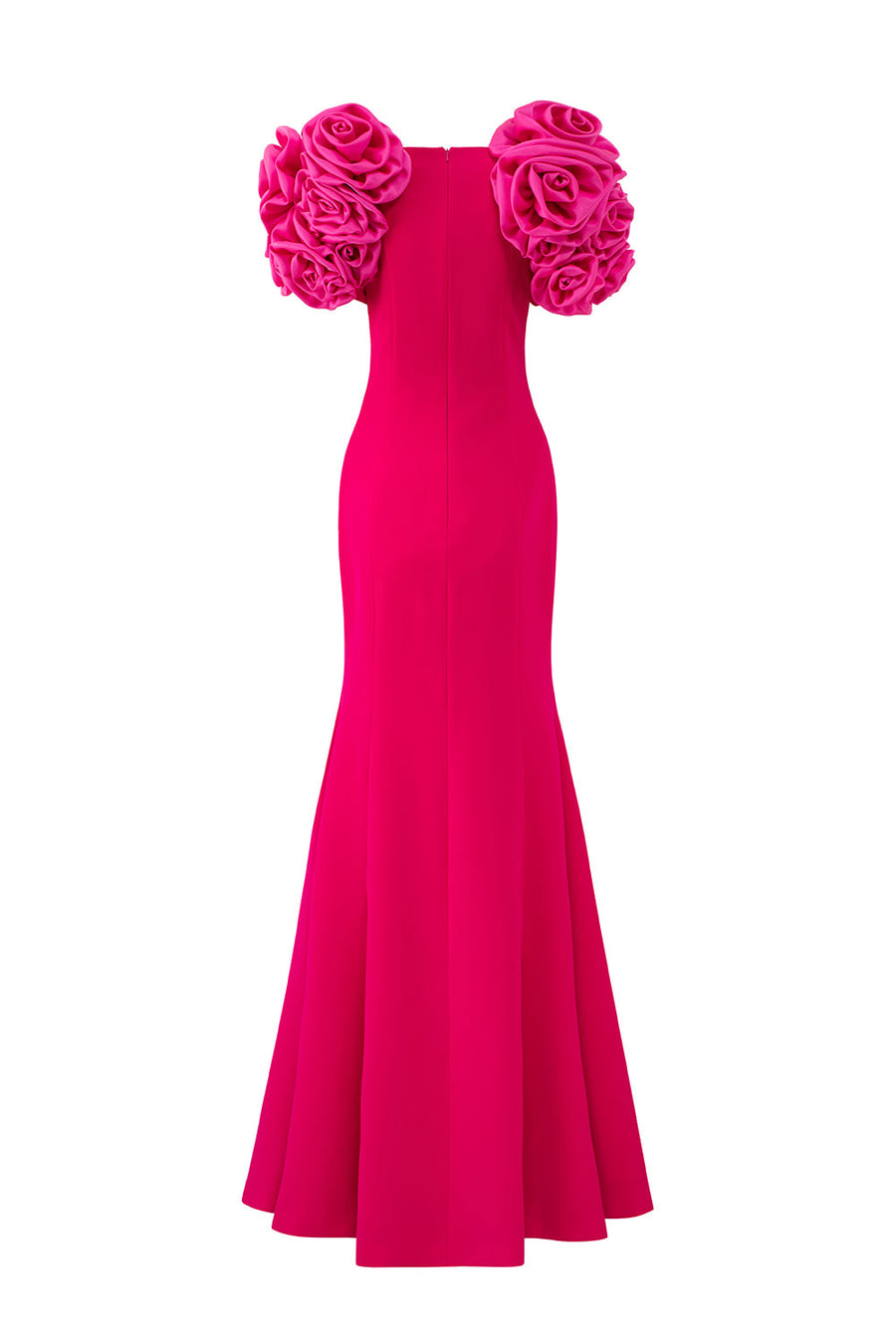 Alani Mermaid Square Neck Silk Crepe Floor Length Dress Gown Dress I.H.F Atelier