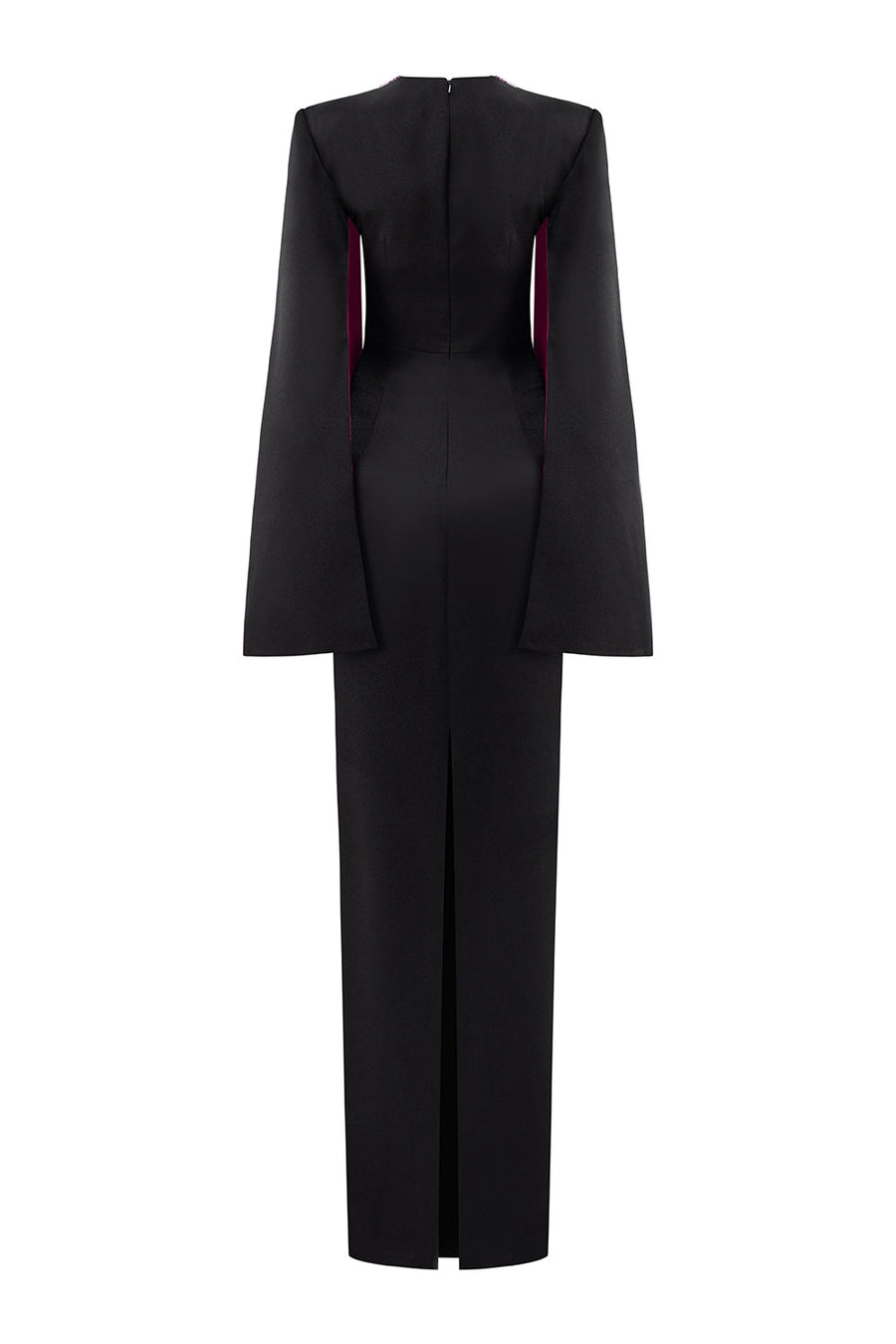 Bristol Sheath Square Shoulder Silk Floor Length Dress Gown Dress I.H.F Atelier