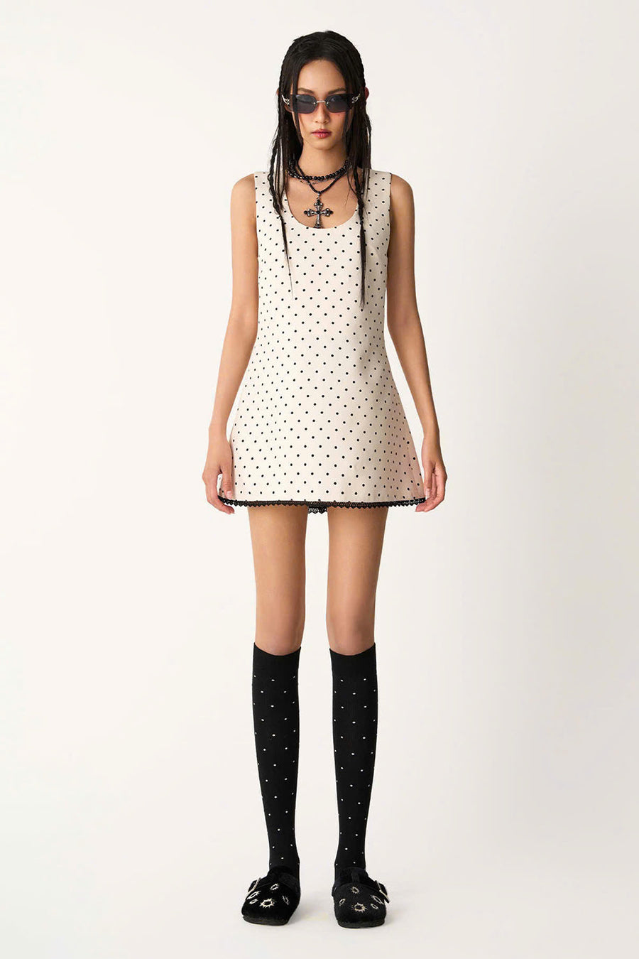 Peepolka A-line Loose Strap Khaki Mini Dress 6