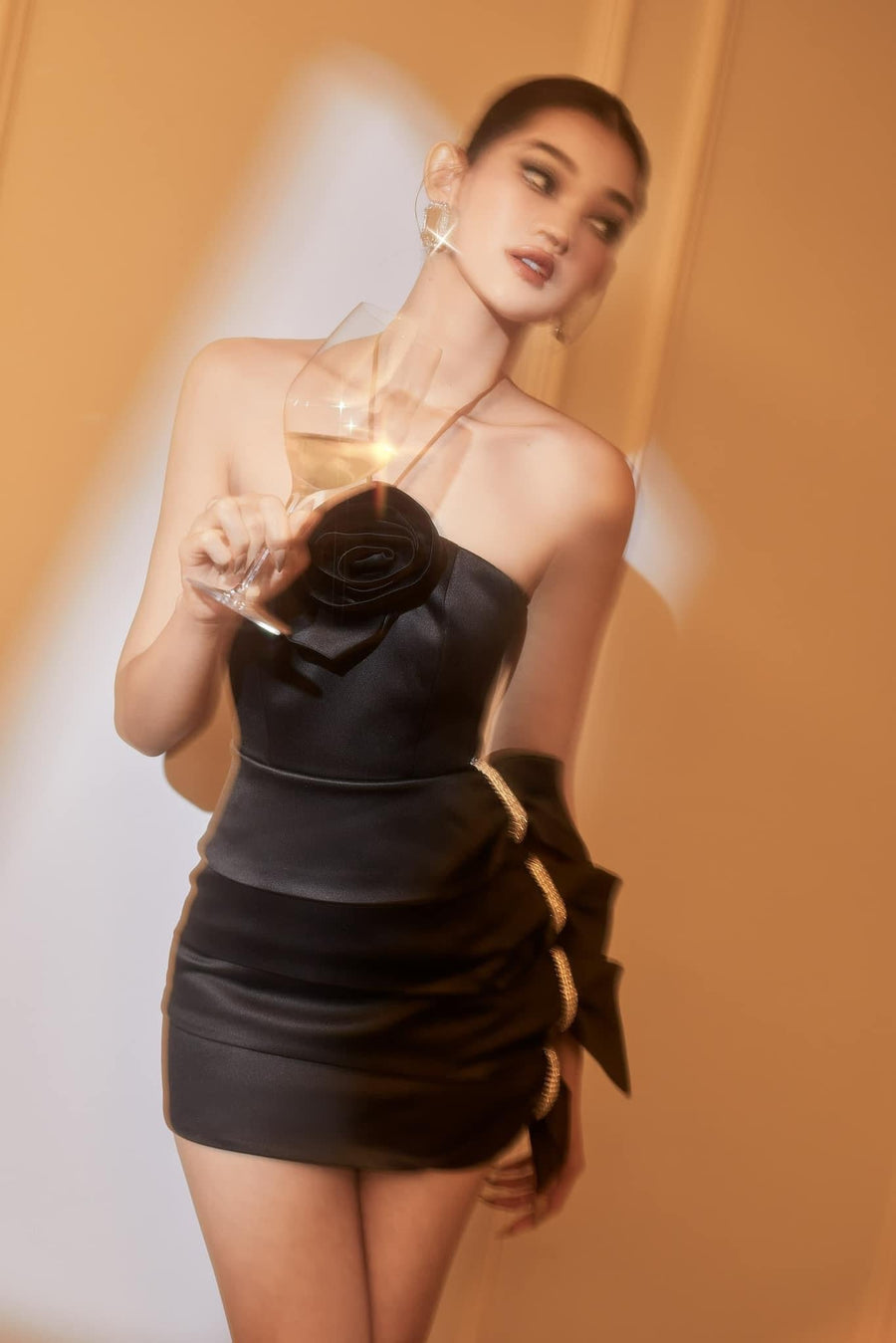 MAEL FEMME Black Jasmine Mini Dress MAEL FEMME