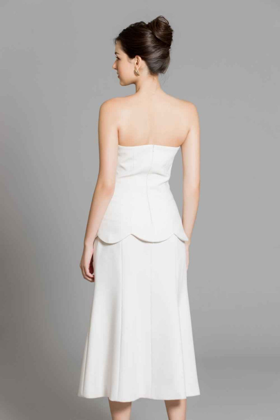 Inaya Hourglass Sleeveless Wool Top