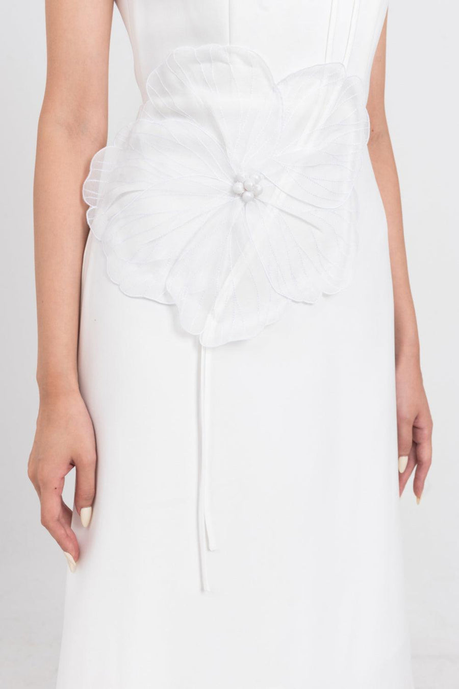Iris Sheath Sleeveless Polycotton Midi Dress Midi Dress IVY moda