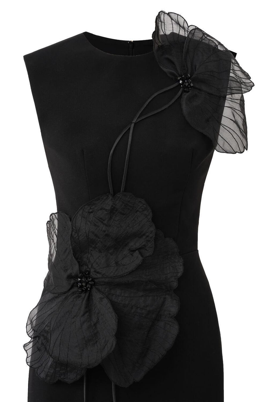 Iris Sheath Sleeveless Polycotton Midi Dress Midi Dress IVY moda