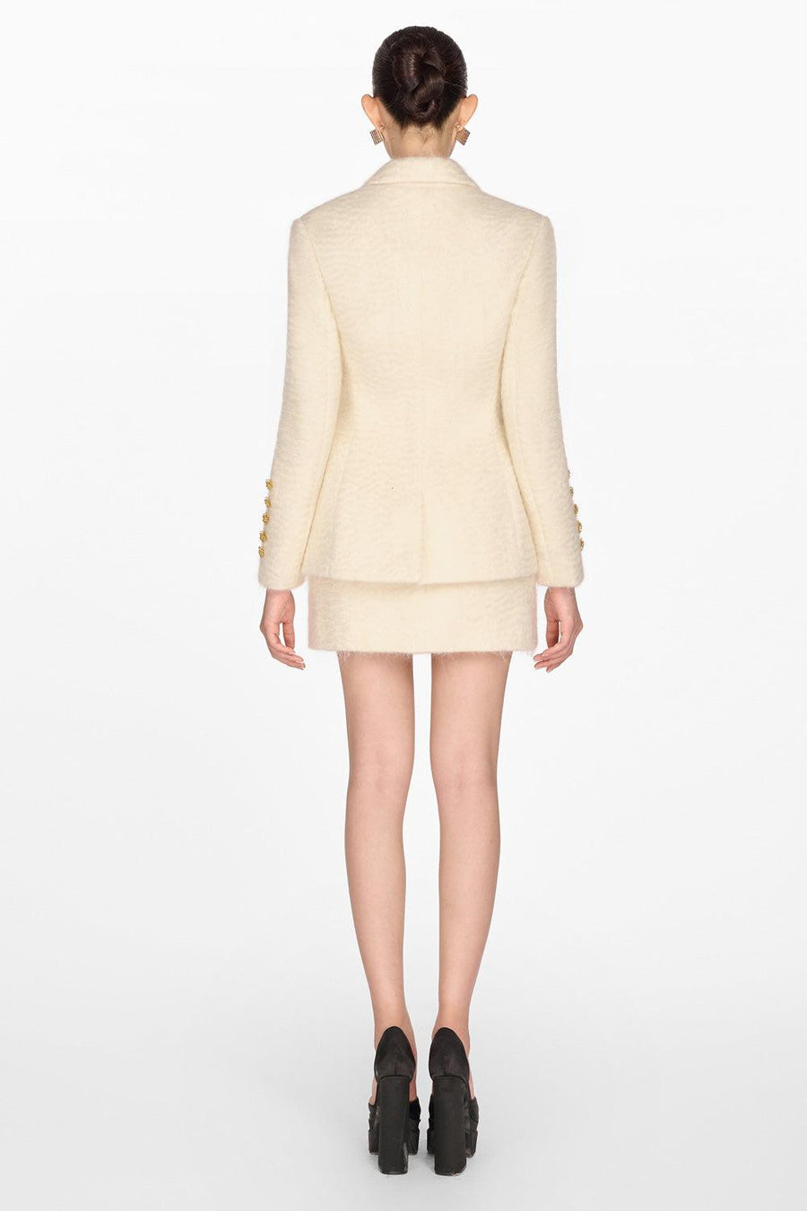 Ivory Mohair Jacket 10