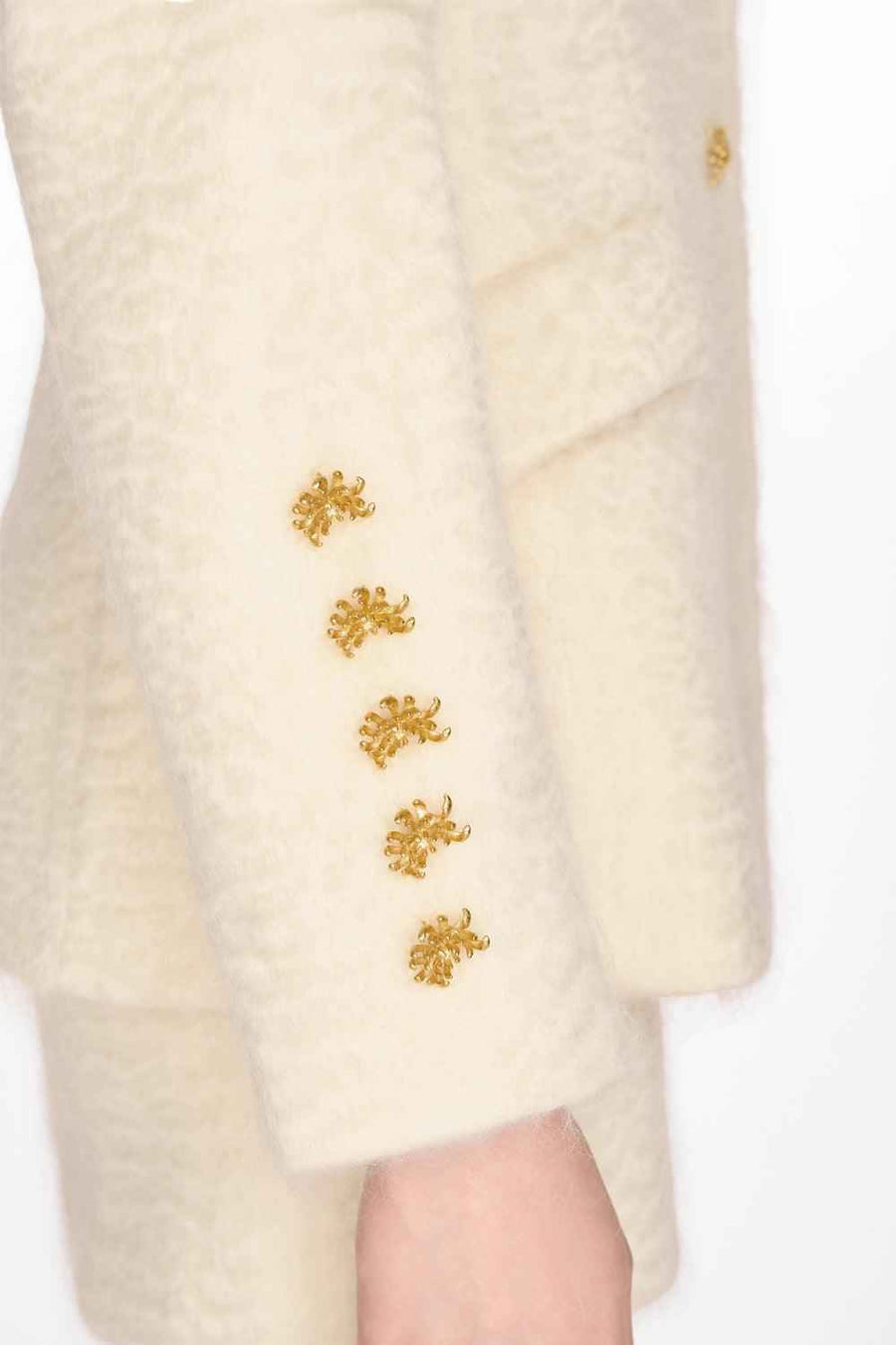 Ivory Mohair Jacket