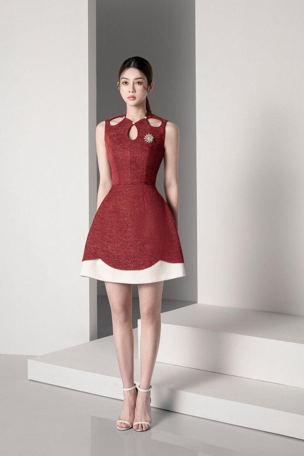 Jasmin Sleeveless Dress Mini Dress Delicate