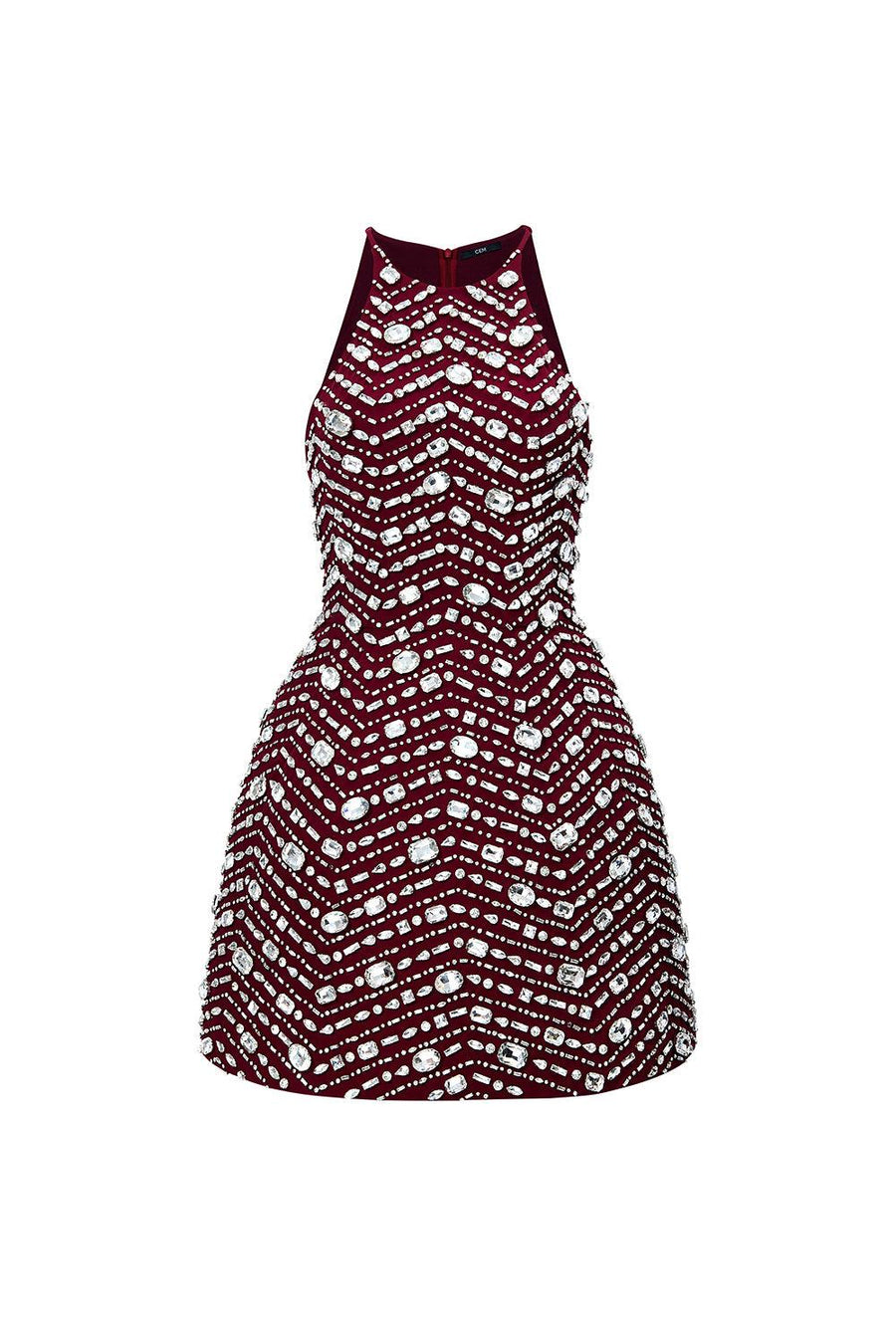 Joelle A-line Stone Crepe Mini Dress Mini Dress CEM