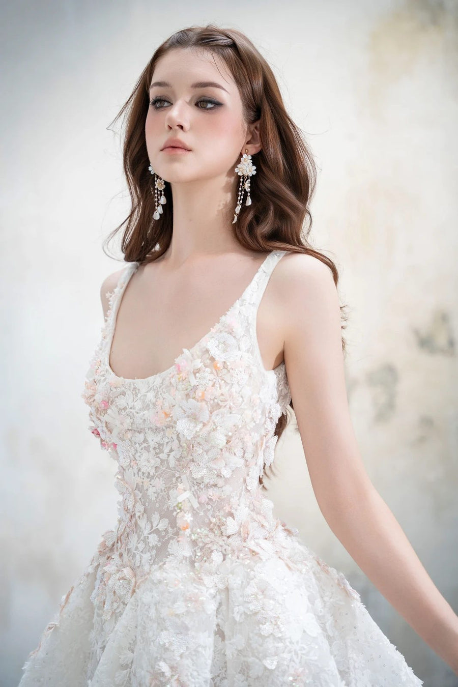 Kana 3D Floral Mini Dress 5
