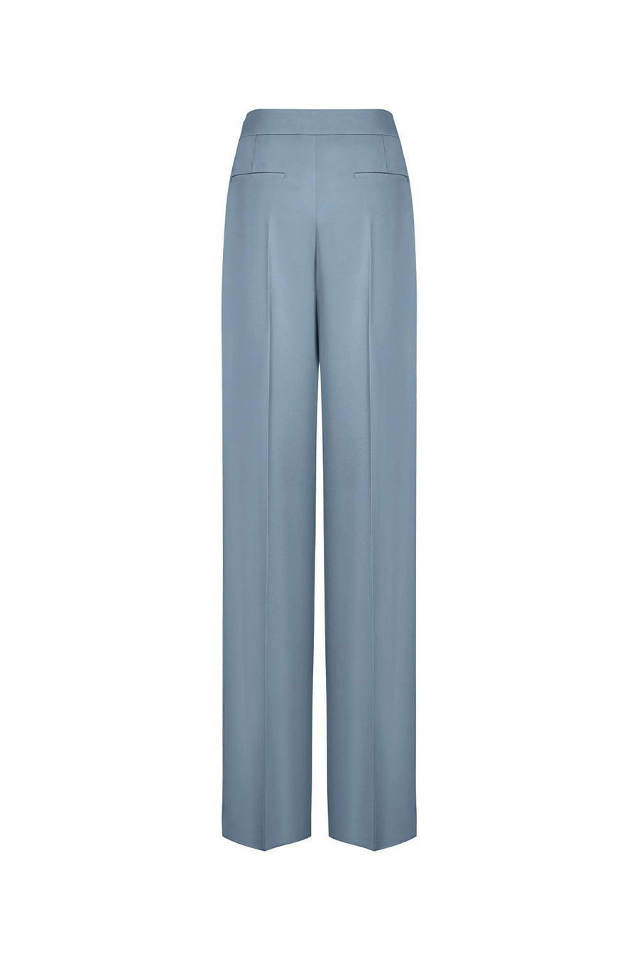 Kenya Straight Wide Leg Crepe Floor Length Pants 50