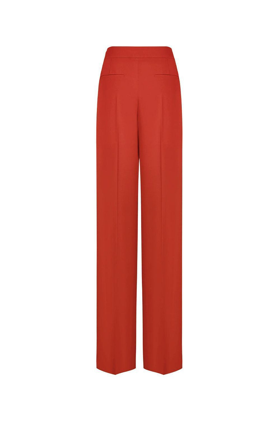 Kenya Straight Wide Leg Crepe Floor Length Pants 54