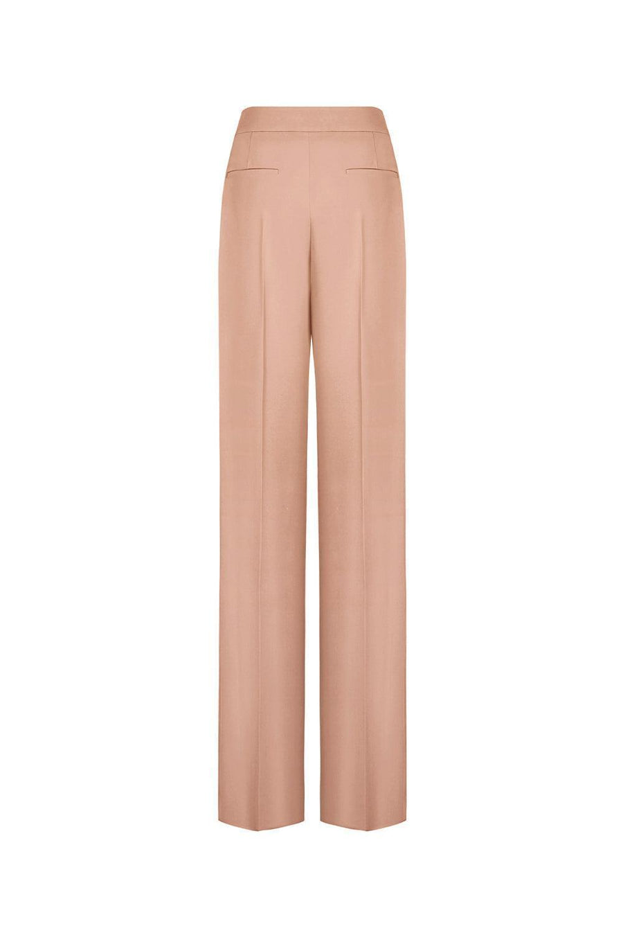 Kenya Straight Wide Leg Crepe Floor Length Pants 23