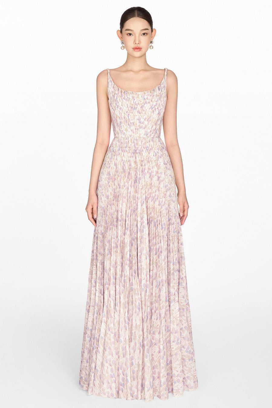 Pleated Maxi Dress 9