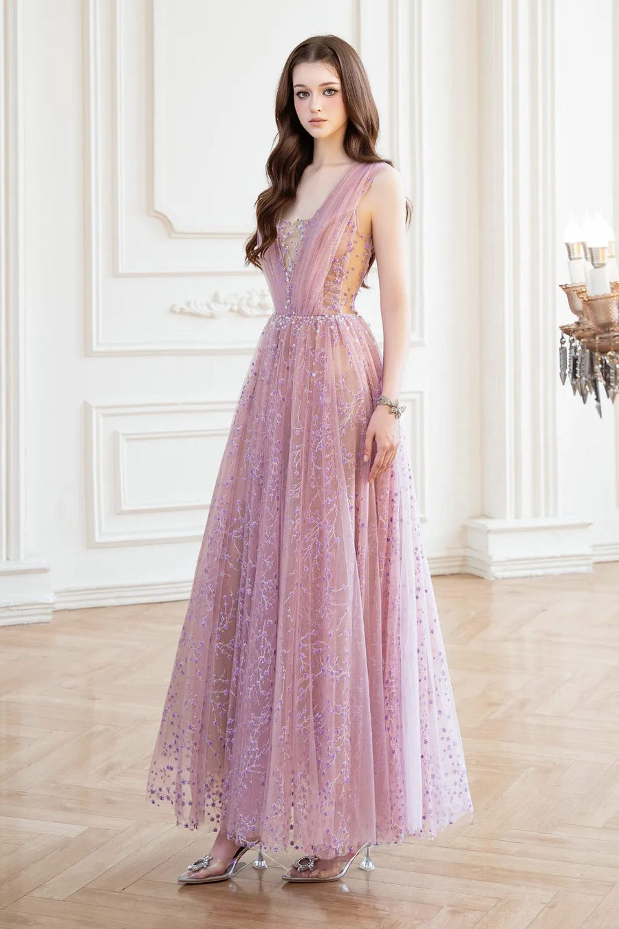 Lira V-Neck Maxi Dress 3