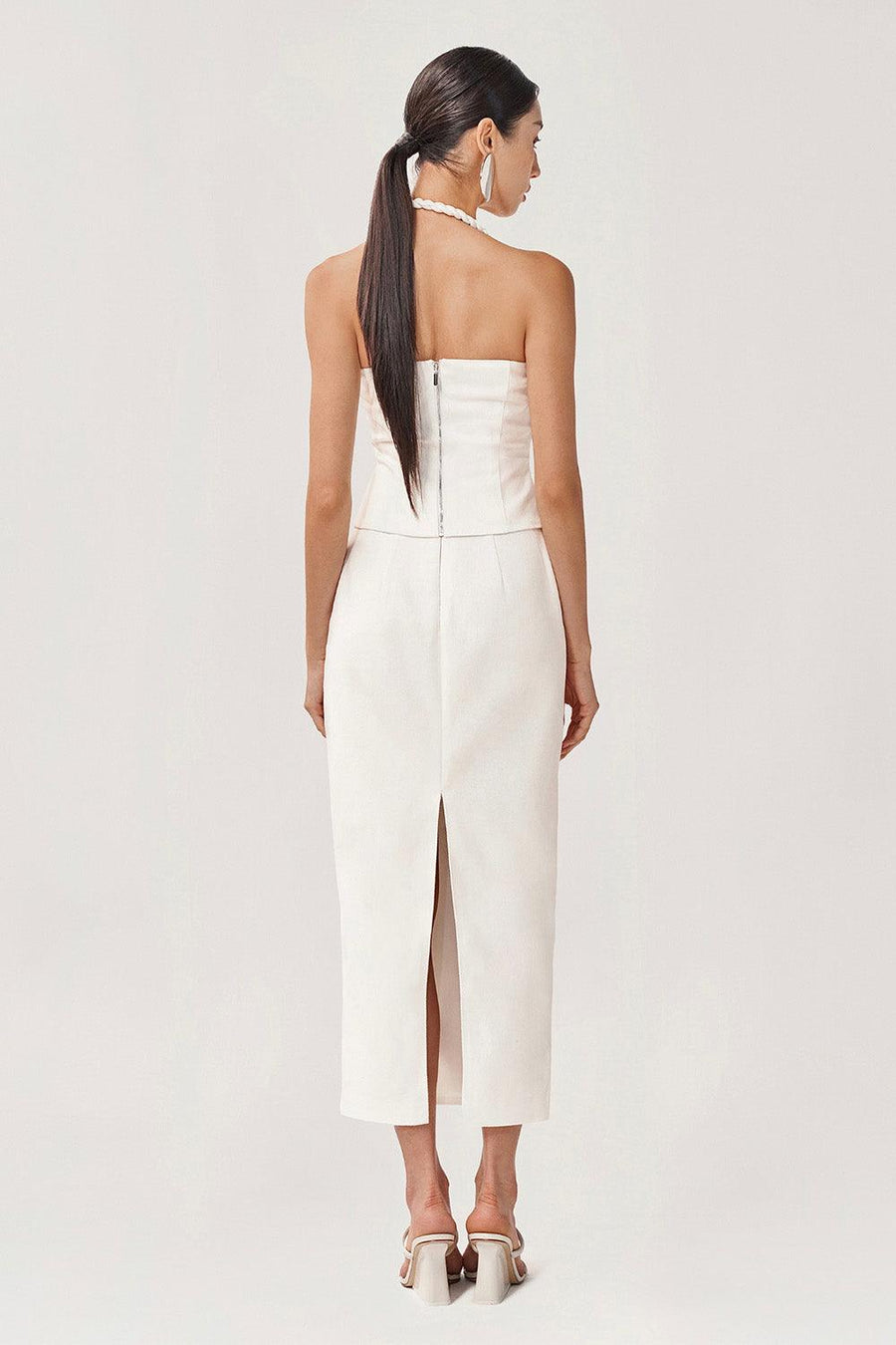Lisa Halter Braided Denim Midi Set 4