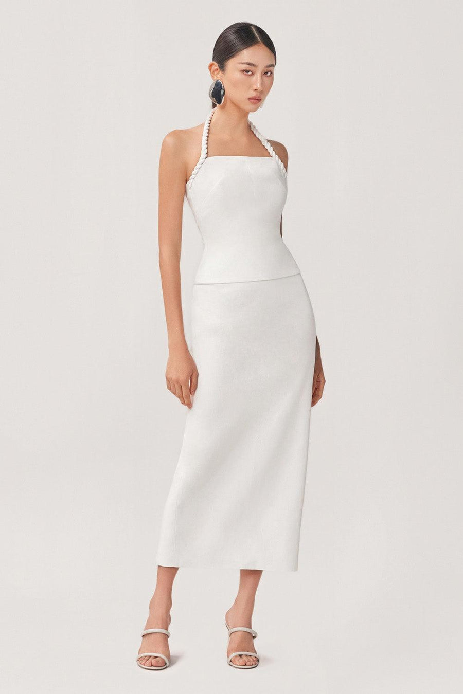 Lisa Halter Braided Denim Midi Set 5