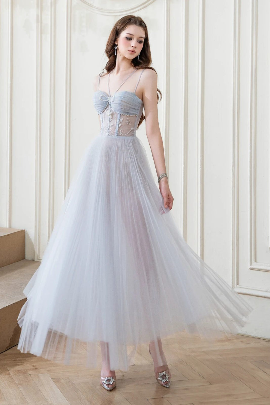 Livia Bow Detail Maxi Dress 3