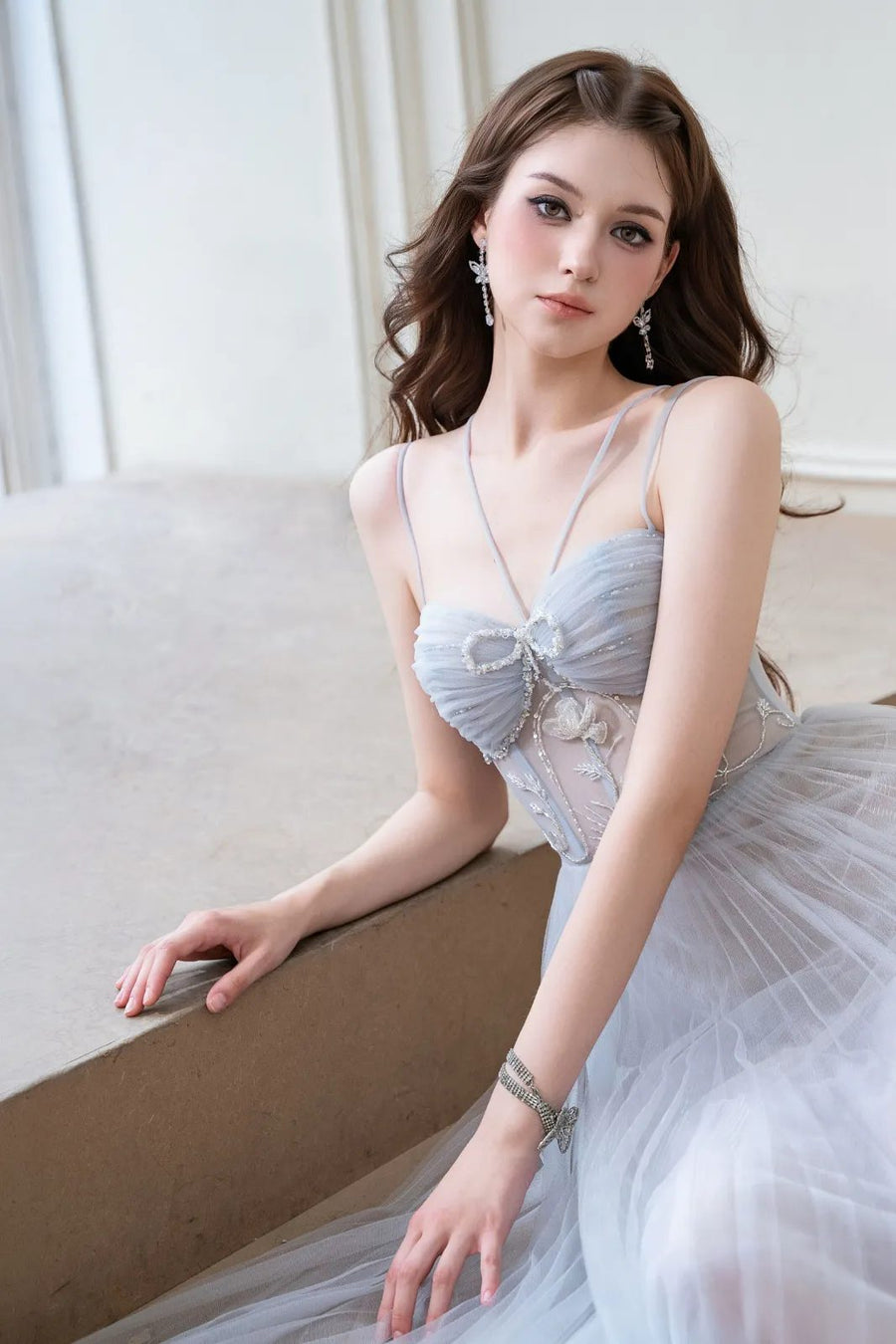 Livia Bow Detail Maxi Dress 5