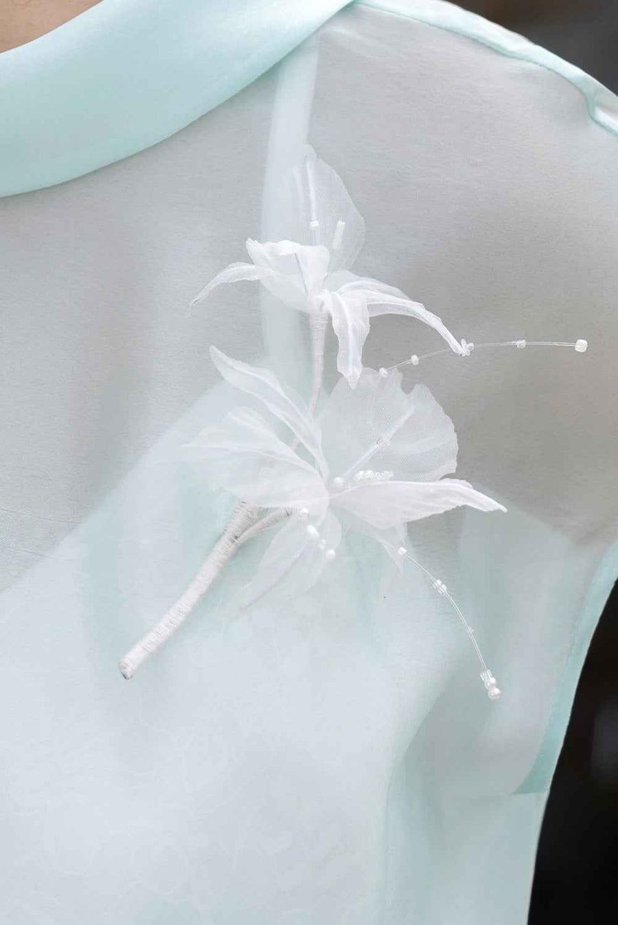 Luc Van Floral Brooch