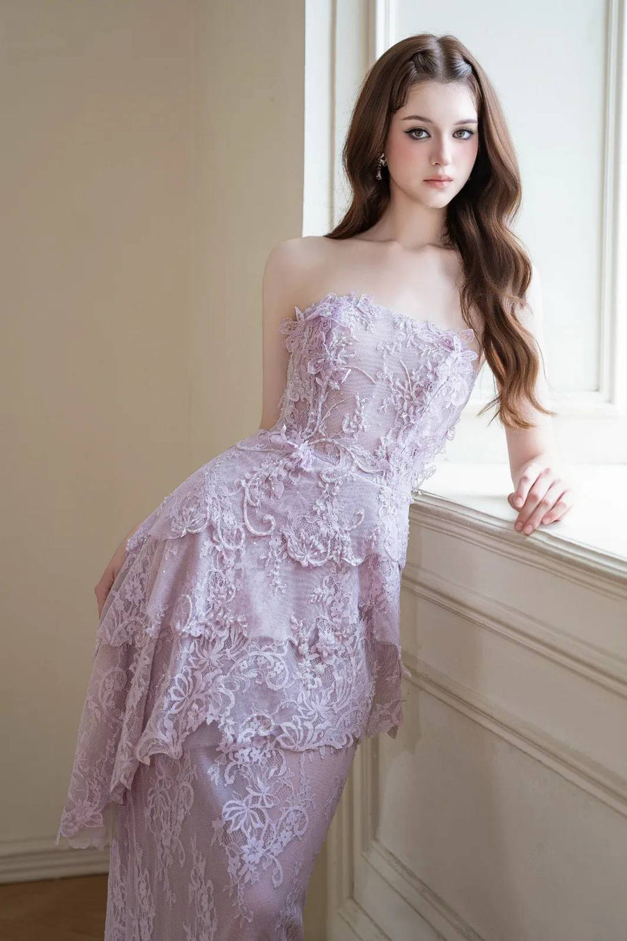 Lune Applique Maxi Dress 5
