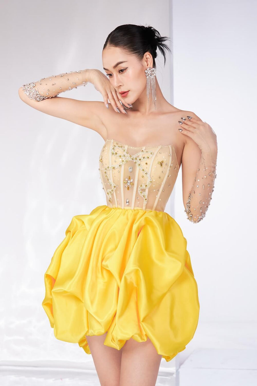 Mari Puffy Dress 2