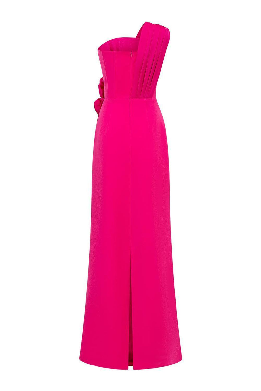 Matthias Sheath One Shoulder Silk Crepe Floor Length Dress Gown Dress I.H.F Atelier