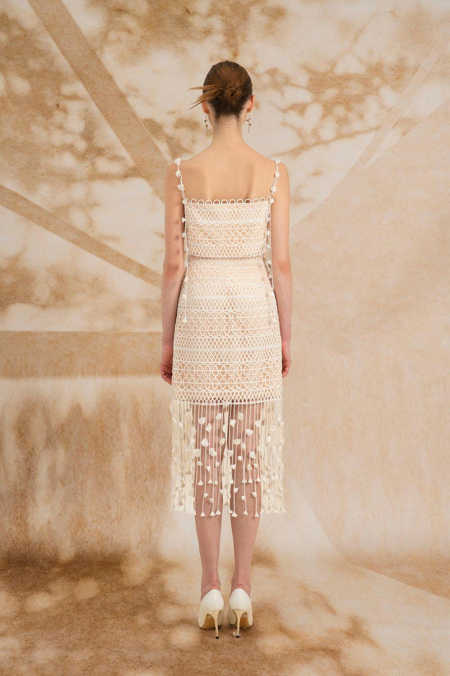 Meadow Sheath High Waist Lace Midi Set 3