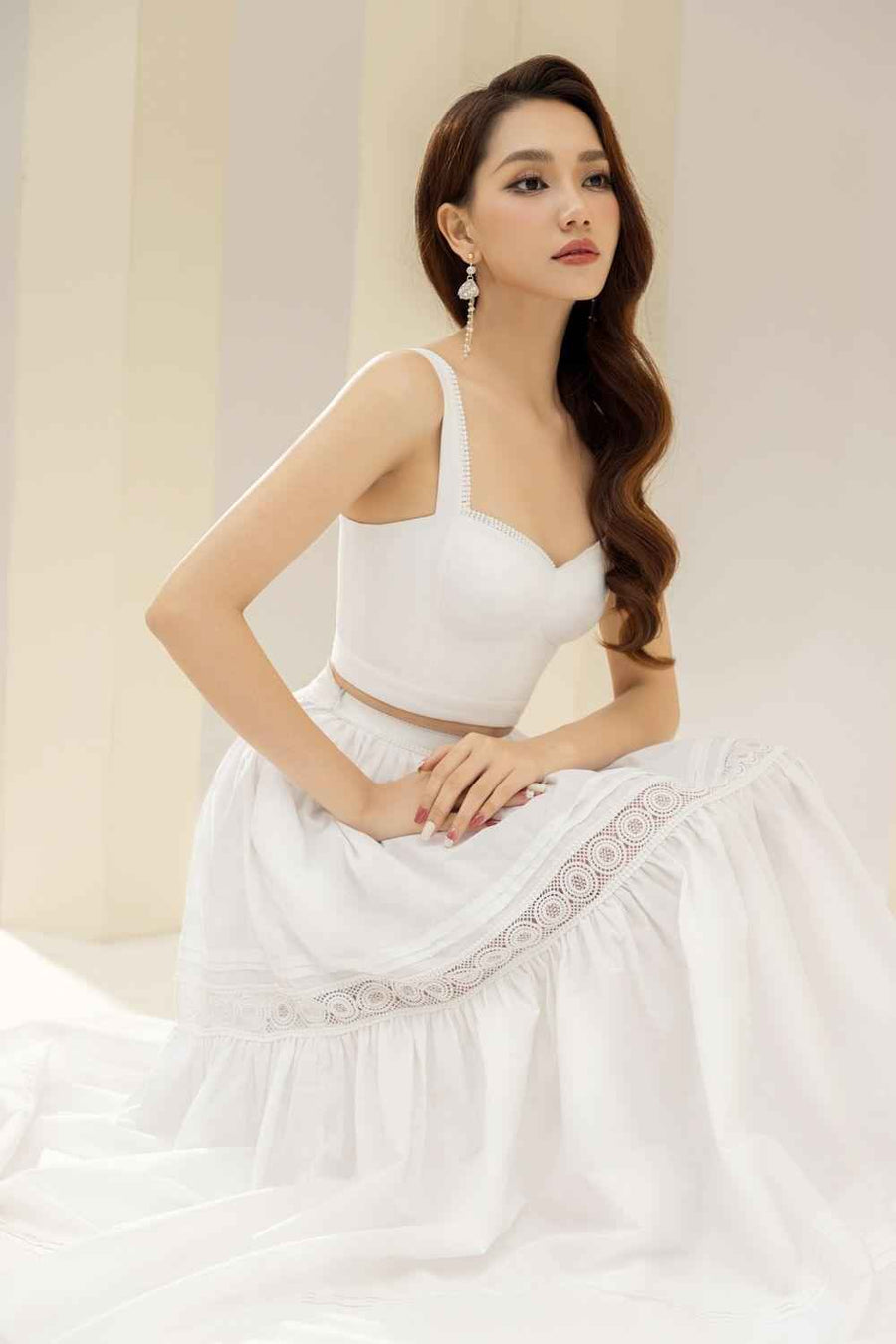 Miranda Bodycon Sleeveless Cotton Crop Top