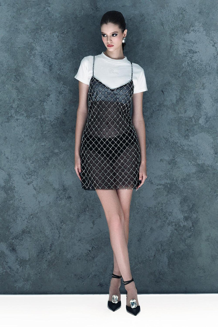 Misty Cropped Short Sleeved Top Shirt CEM