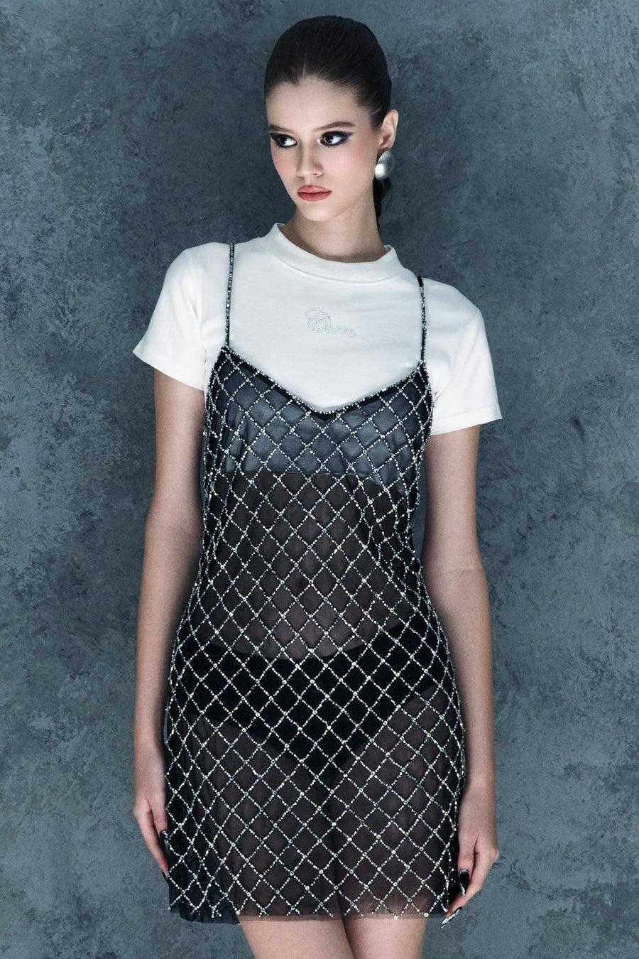Misty Cropped Short Sleeved Top Shirt CEM
