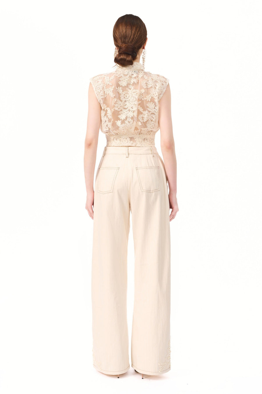 Zeli Applique Pants 5
