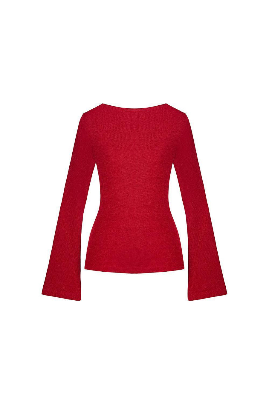 Orchid Bodycon Long Sleeved Spandex Top Long Sleeved Top Eegen Studio