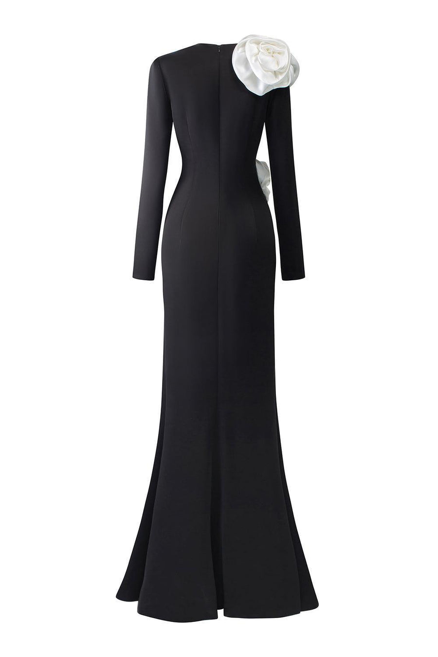 Phantasm Trumpet Long Sleeved Silk Floor Length Dress Gown Dress I.H.F Atelier