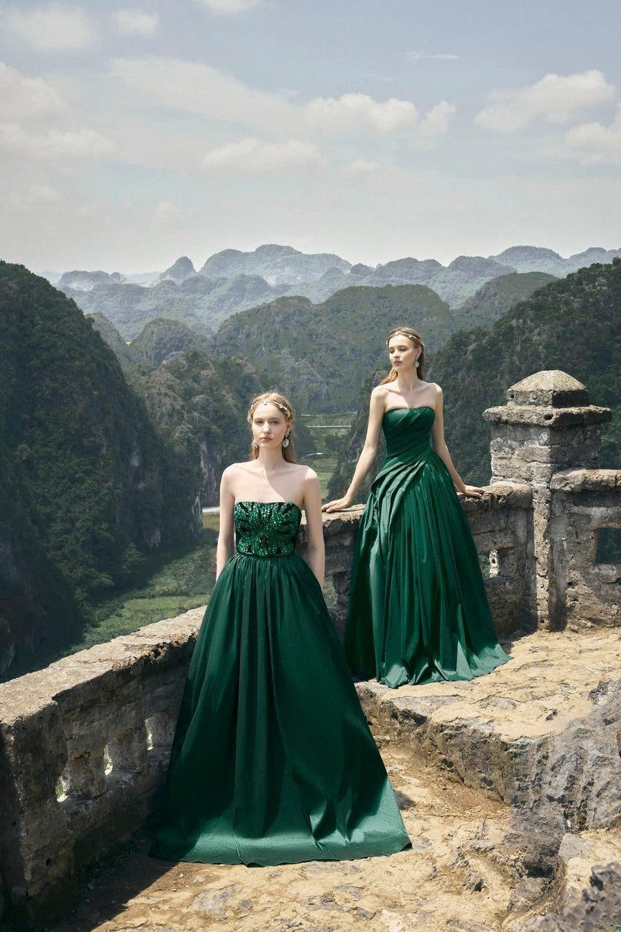 Pilgrim Ball Gown Straight Across Neck Taffeta Floor Length Dress 10