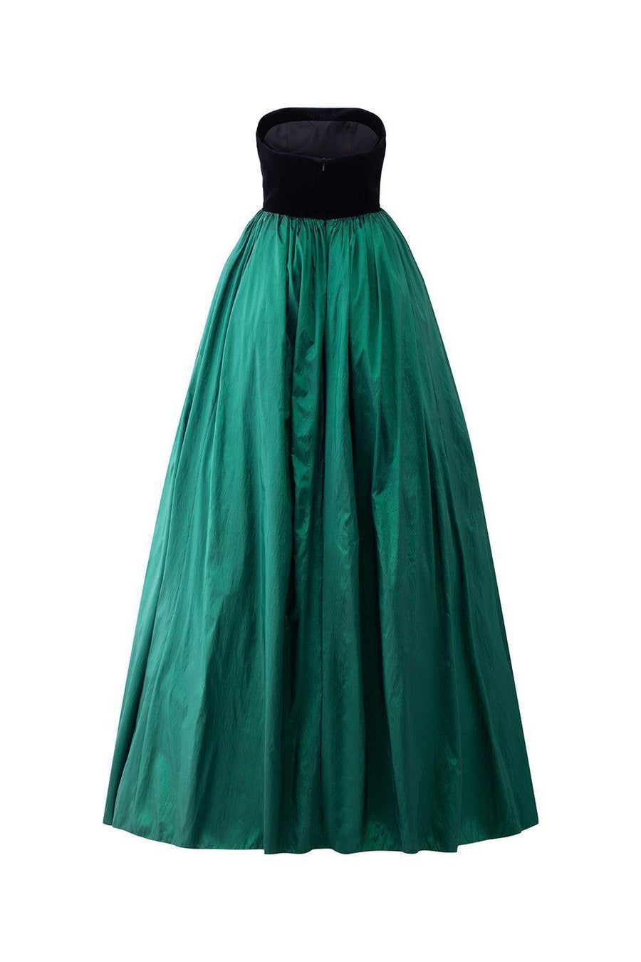 Pilgrim Ball Gown Straight Across Neck Taffeta Floor Length Dress 5
