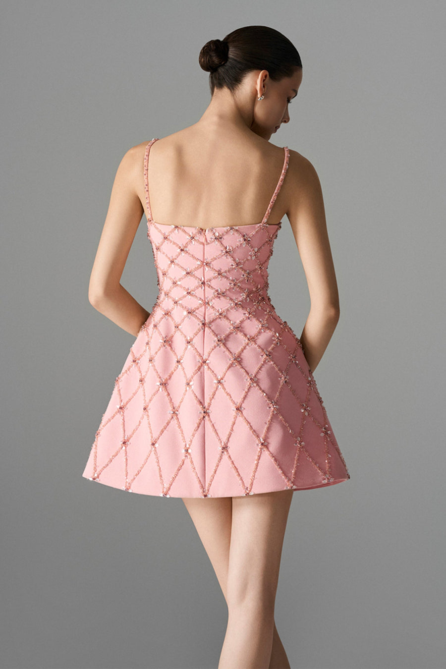 Rose Bead Mini Dress 4