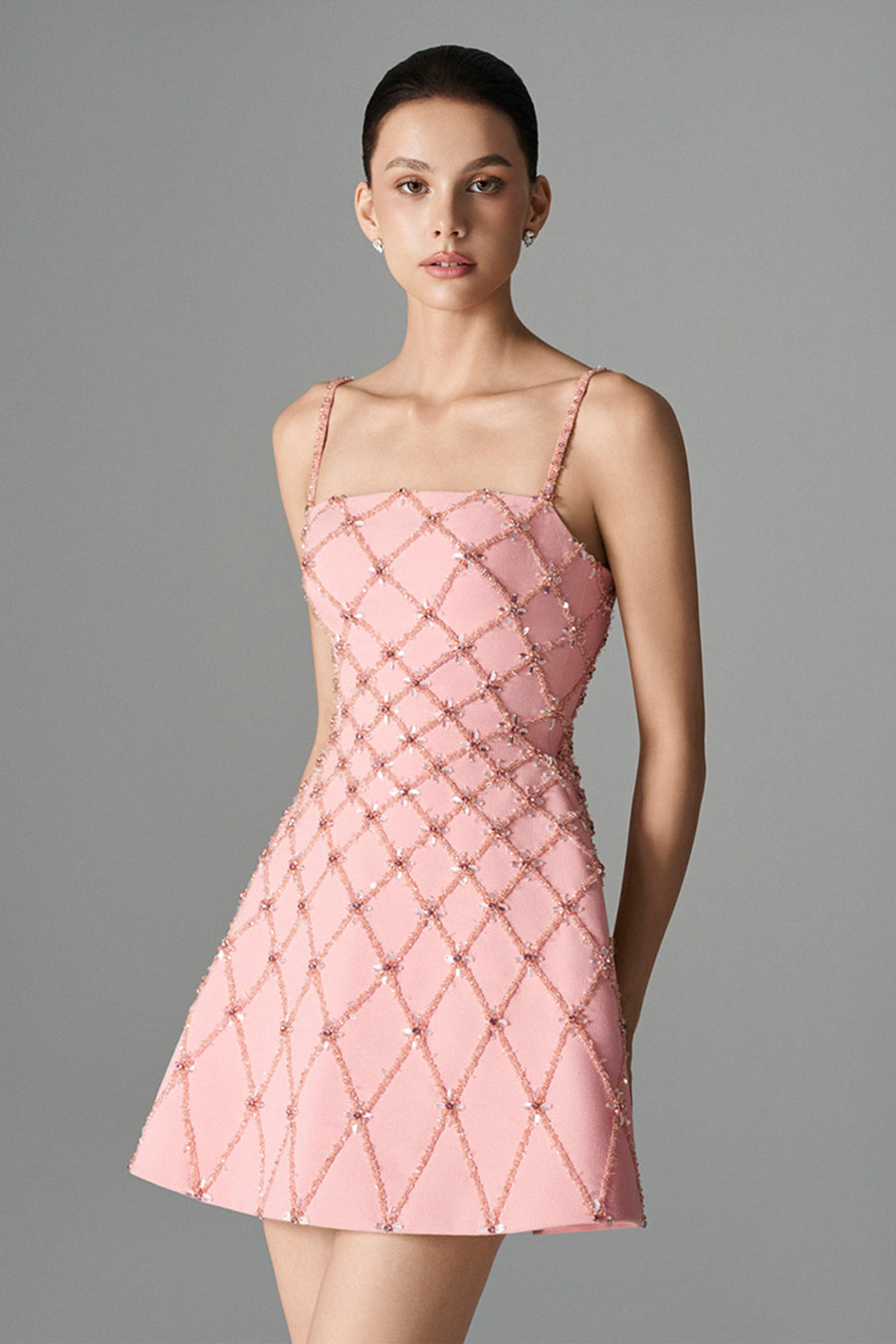 Rose Bead Mini Dress 5